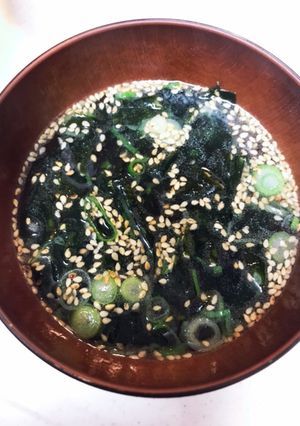ウェイパーでワカメスープ-レシピのメイン写真