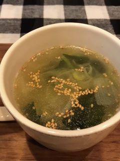 簡単 ワカメと長ネギのスープ-レシピのメイン写真
