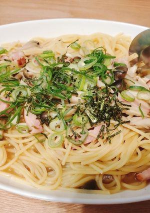 生姜で身体ぽっかぽか和風スープパスタ-レシピのメイン写真