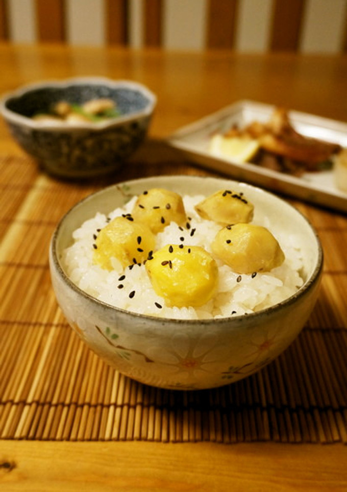 栗が割れない☆ほくほく栗ごはん-レシピのメイン写真