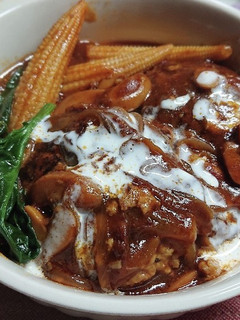 煮込みポークバーグ-レシピのメイン写真