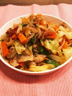 創味シャンタンで激うま本格野菜炒め-レシピのメイン写真