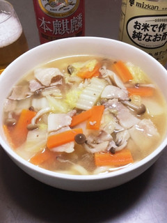中華風あんかけうどん-レシピのメイン写真