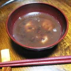 A picture of お汁粉のお餅がない時に（小麦粉団子）.