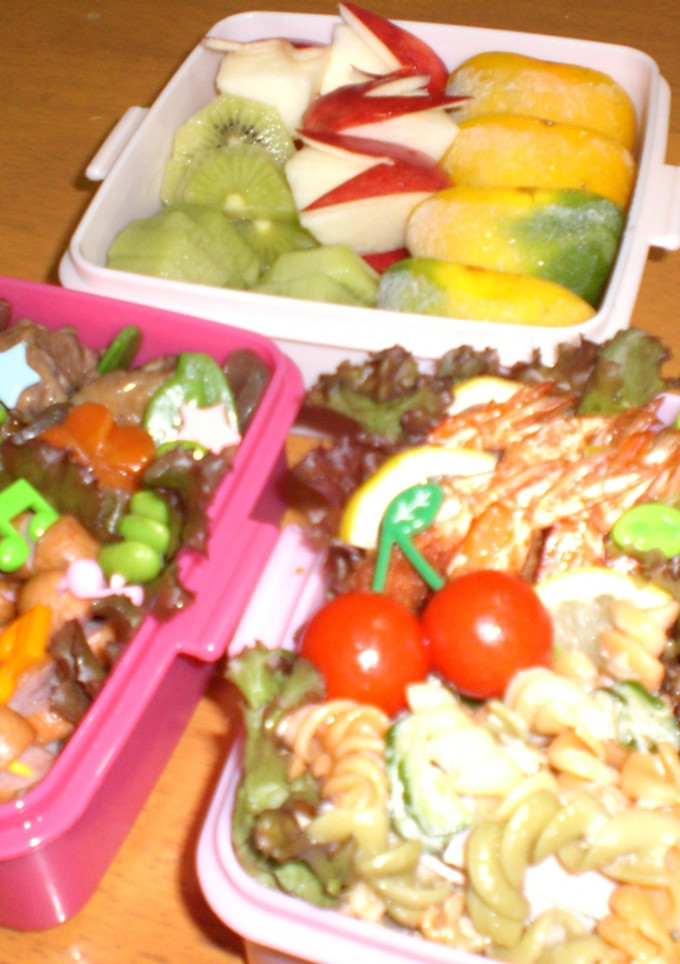 ♪幼稚園　運動会のお弁当　’08♪-レシピのメイン写真