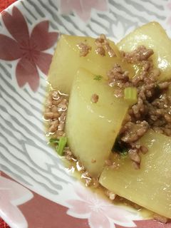 大根のそぼろ煮-レシピのメイン写真