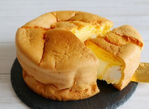 ホール型で作る「シフォン生クリーム」-レシピのメイン写真