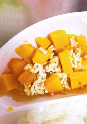 離乳食完了期　かぼちゃの甘煮-レシピのメイン写真