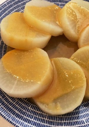 ダシが染み旨＊ふろふき大根(離乳食にも)-レシピのメイン写真