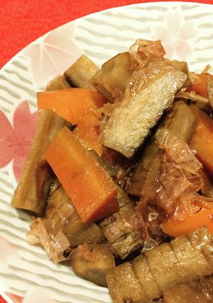 ごぼうのおかか煮-レシピのメイン写真