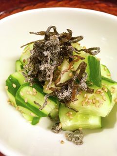 またまた!ゴマ油香る☆塩こんキュウリ-レシピのメイン写真