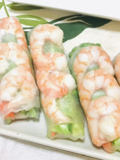 生春巻きで今日のおかず・生春巻きの巻き方-レシピのメイン写真