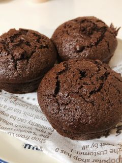 バター不要!チョコマフィン-レシピのメイン写真