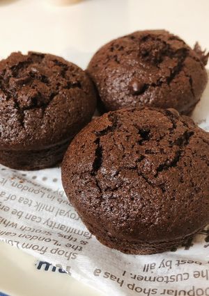 バター不要！チョコマフィン-レシピのメイン写真