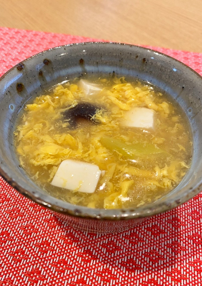 簡単！豆腐と卵のあったか中華スープ-レシピのメイン写真