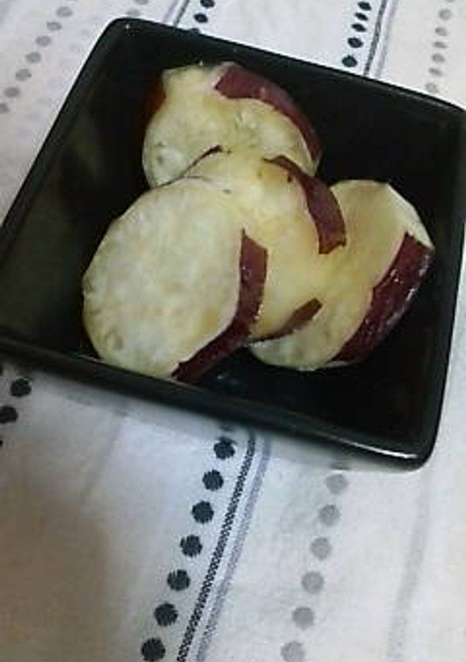 レンジで簡単！さつまいもの甘煮-レシピのメイン写真