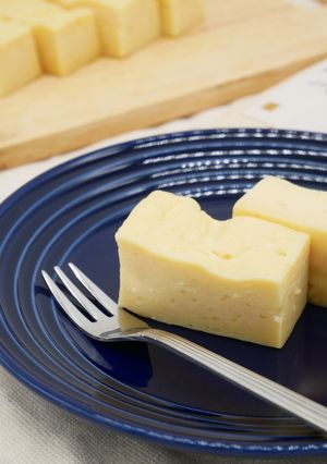 レンジで４分♪酒粕チーズケーキ-レシピのメイン写真