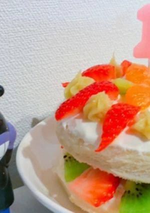 1歳のお祝いに＊スマッシュケーキ-レシピのメイン写真