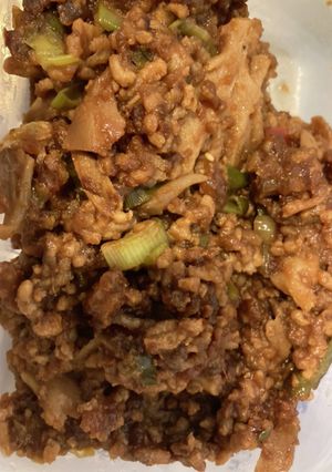 肉味噌　赤味噌仕立て　作り置き-レシピのメイン写真