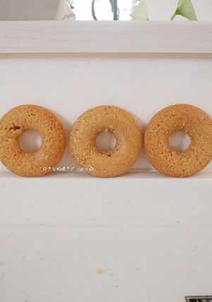 しっとり＊きな粉焼きドーナツ-レシピのメイン写真
