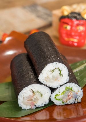 シャキシャキぷりぷり！「めで鯛恵方巻」-レシピのメイン写真