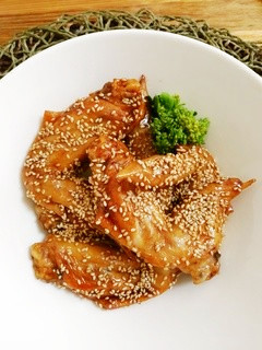 手羽先の黒酢煮-レシピのメイン写真