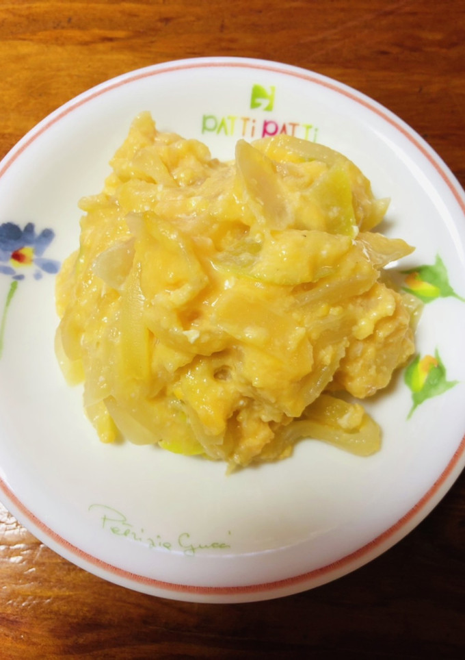 玉ねぎの卵とじ-レシピのメイン写真