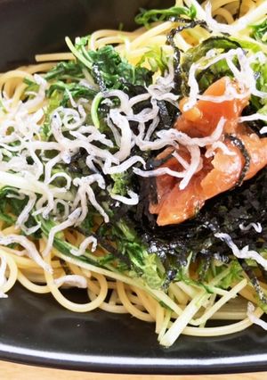 梅しそじゃこパスタ-レシピのメイン写真
