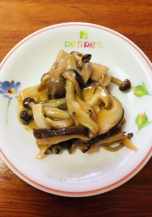 きのこだけのコンソメバター煮＋でコク-レシピのメイン写真