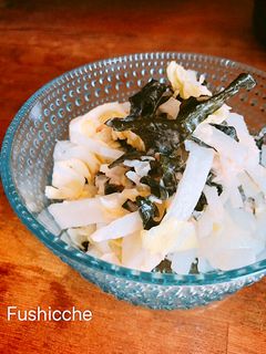 節約サラダ♡ワカメ大根のマヨポン和え-レシピのメイン写真
