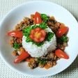 トマトみそ味の栄養たっぷり野菜肉そぼろ