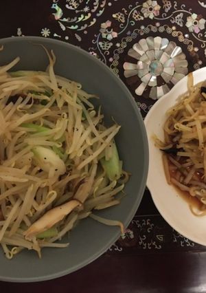 もやし炒め　塩味　ポン酢味-レシピのメイン写真