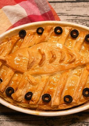 ニシンとカボチャのつつみ焼き-レシピのメイン写真