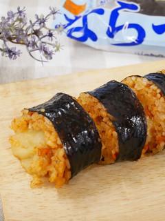 節分に♪奈良漬けチーズキンパ-レシピのメイン写真