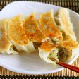 シンプル材料の白菜餃子