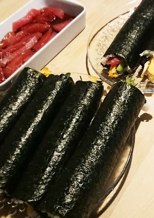 恵方巻き★冷凍マグロ★解凍のコツ-レシピのメイン写真