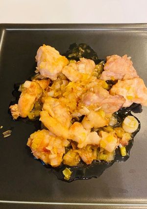 ゴマ油香るねぎ塩チキン-レシピのメイン写真