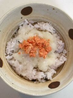 鮭フレークと大根おろしのさっぱり丼-レシピのメイン写真