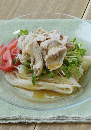 しそ香る さっぱりそうめん-レシピのメイン写真