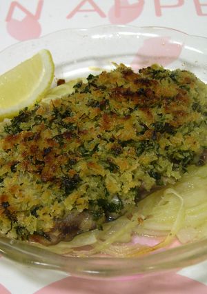 サンマのハーブ風味パン粉焼き-レシピのメイン写真