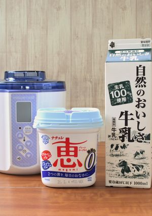 ナチュレ恵（脂肪0）で簡単！ヨーグルト-レシピのメイン写真