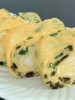 昆布佃煮入り卵焼き-レシピのメイン写真