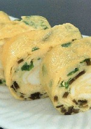 昆布佃煮入り卵焼き-レシピのメイン写真