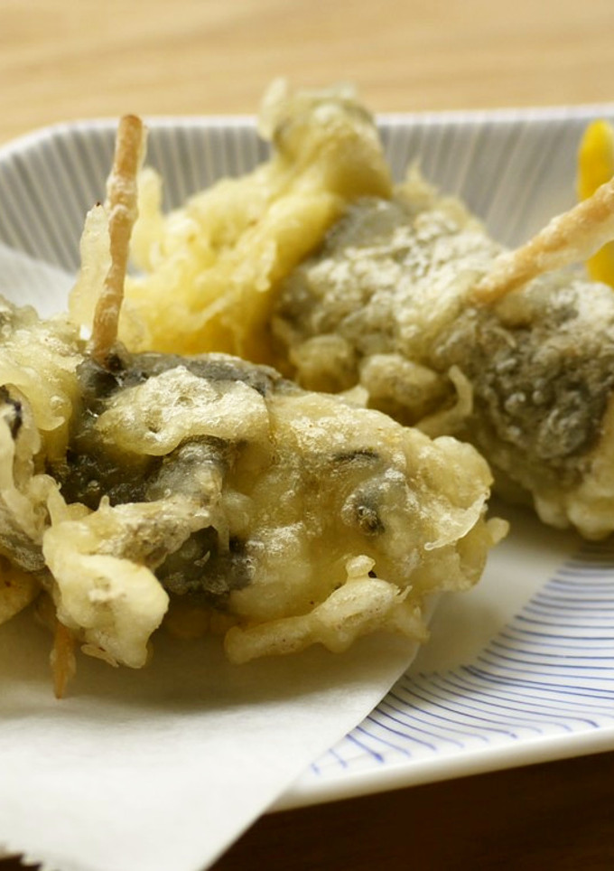 簡単♪牡蛎の磯辺巻き天ぷら-レシピのメイン写真