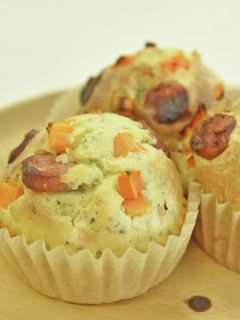 にんじんおかずマフィン-レシピのメイン写真