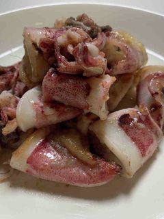 やりいかのアンチョビガーリック炒め-レシピのメイン写真