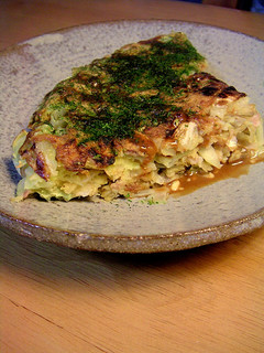 ごぼうとキャベツたっぷりのお好み焼き-レシピのメイン写真