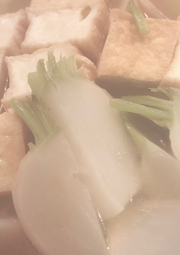 幼児食にも☆°かぶらと厚揚げの煮付け-レシピのメイン写真