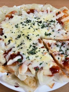 フライパンで簡単!ジャガイモピザ-レシピのメイン写真