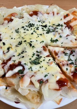 フライパンで簡単！ジャガイモピザ-レシピのメイン写真